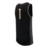 UCF Knights Basketball Jersey, Black Replica Sportswear Jersey Shirt, Sleeveless Athletic Tank Jersey, Casual Gift for Men