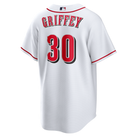 Ken Griffey Jr. Cincinnati Reds Baseball Jersey, White Sportswear Jersey Shirt, Lightweight Breathable Athletic Jersey, Casual Gift for Men