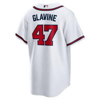 Tom Glavine Atlanta Braves Baseball Jersey, White Replica Sportswear Jersey Shirt, Lightweight Breathable Athletic Jersey, Casual Gift for Men