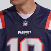 Drake Maye New England Patriots Football Jersey, Navy Game Sportswear Jersey Shirt, Lightweight Breathable Athletic Jersey, Casual Gift for Men