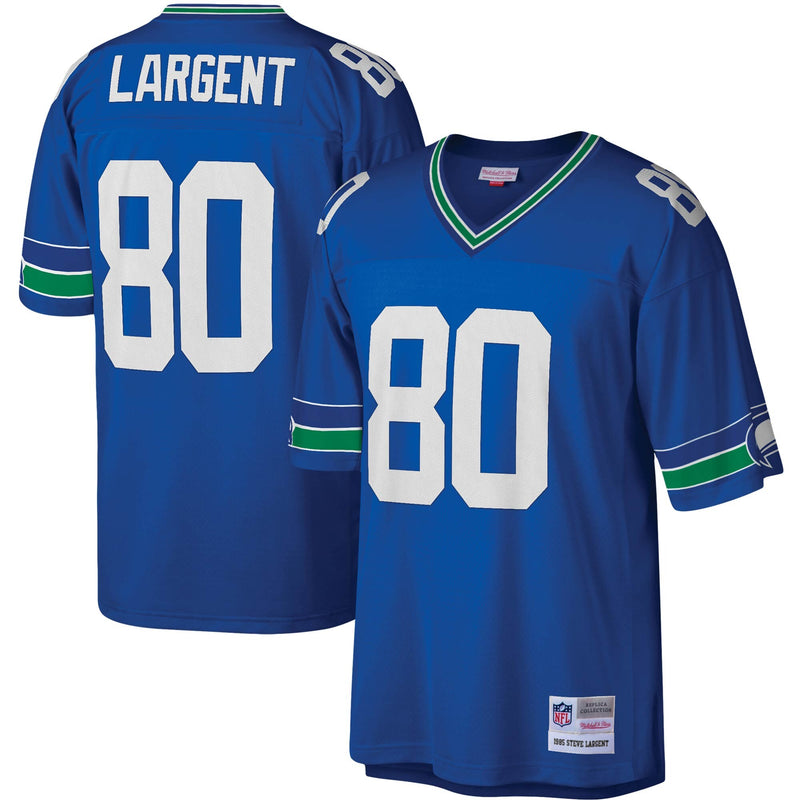 Steve Largent Seattle Seahawks Football Jersey, Sportswear Jersey Shirt, Lightweight Athletic Jersey, Casual Gift for Men, Style 3610465