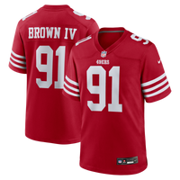 Earnest Brown IV San Francisco 49ers Football Jersey, Sportswear Jersey Shirt, Lightweight Breathable Athletic Jersey, Casual Gift for Men