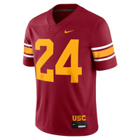 USC Trojans Football Jersey, Cardinal Game Alternate Sportswear Jersey Shirt, Lightweight Breathable Athletic Jersey, Casual Gift for Men