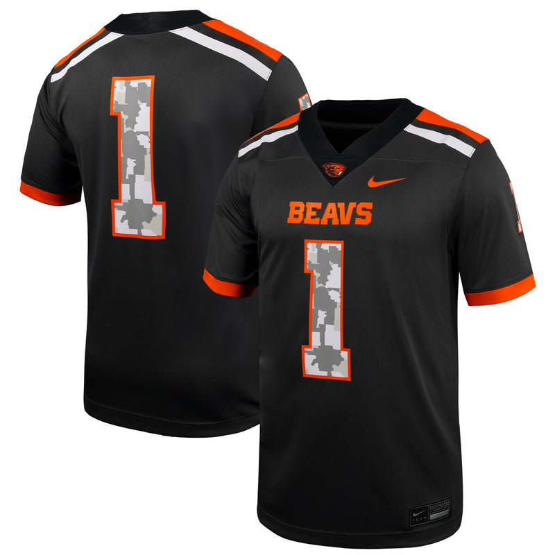 Oregon State Beavers Football Jersey, Anthracite Replica Sportswear Jersey Shirt, Lightweight Breathable Athletic Jersey, Casual Gift for Men