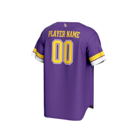 LSU Tigers Baseball Jersey, Purple Sportswear Jersey Shirt, Lightweight Breathable Athletic Jersey, Casual Gift for Men, Style 202461703
