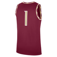 Florida State Seminoles Football Jersey, Garnet Replica Sportswear Jersey Shirt, Lightweight Breathable Athletic Jersey, Casual Gift for Men