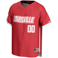 Louisville Cardinals Baseball Jersey, Red Sportswear Jersey Shirt, Lightweight Breathable Athletic Jersey, Casual Gift for Men, Style 201141633