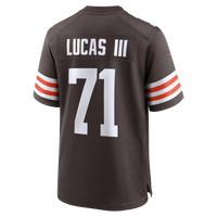 Cornelius Lucas Cleveland Browns Football Jersey, Brown Sportswear Jersey Shirt, Lightweight Breathable Athletic Jersey, Casual Gift for Men