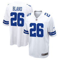 DaRon Bland Dallas Cowboys Football Jersey, White Game Sportswear Jersey Shirt, Lightweight Breathable Athletic Jersey, Casual Gift for Men