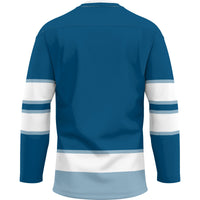 Southern West Virginia Community and Technical College Hockey Jersey, Sportswear Jersey Shirt, Long Sleeve Hockey Jersey, Casual Gift for Men
