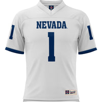 Nevada Wolf Pack Football Jersey, White Sportswear Jersey Shirt, Lightweight Breathable Athletic Jersey, Casual Gift for Men