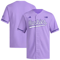 Washington Huskies Baseball Jersey, Purple Replica Sportswear Jersey Shirt, Lightweight Breathable Athletic Jersey, Casual Gift for Men