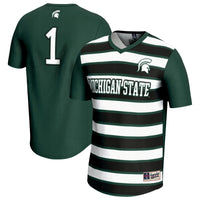 Michigan State Spartans Soccer Jersey, Sportswear Jersey Shirt, Lightweight Breathable Athletic Jersey, Casual Gift for Men, Style 203152714