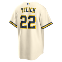 Christian Yelich Milwaukee Brewers Baseball Jersey, Sportswear Jersey Shirt, Lightweight Athletic Jersey, Casual Gift for Men, Style 203195399