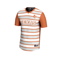 Texas Longhorns Lightweight Soccer Jersey, Orange Fashion Sportswear Jersey Shirt, Lightweight Breathable Athletic Jersey, Casual Gift for Men