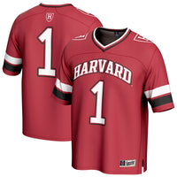 Harvard Crimson Football Jersey, Fashion Lightweight Sportswear Jersey Shirt, Lightweight Breathable Athletic Jersey, Casual Gift for Men