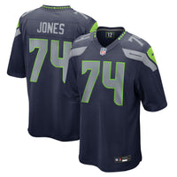 Josh Jones Seattle Seahawks Football Jersey, Navy Game Sportswear Jersey Shirt, Lightweight Breathable Athletic Jersey, Casual Gift for Men