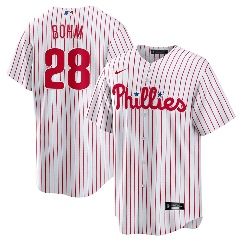 Alec Bohm Philadelphia Phillies Baseball Jersey, Sportswear Jersey Shirt, Lightweight Athletic Jersey, Casual Gift for Men, Style 200383577