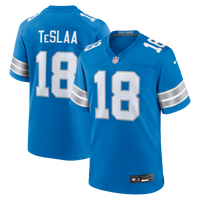 Isaac TeSlaa Detroit Lions Football Jersey, Blue Game Sportswear Jersey Shirt, Lightweight Breathable Athletic Jersey, Casual Gift for Men
