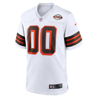 Cleveland Browns Football Jersey, White Alternate Sportswear Jersey Shirt, Lightweight Breathable Athletic Jersey, Casual Gift for Men