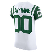 New York Jets Football Jersey, White Elite Sportswear Jersey Shirt, Lightweight Breathable Athletic Jersey, Casual Gift for Men, Style 200596765