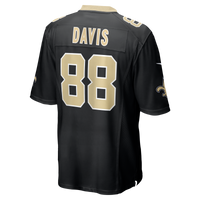 Shaquan Davis New Orleans Saints Football Jersey, Black Sportswear Jersey Shirt, Lightweight Breathable Athletic Jersey, Casual Gift for Men