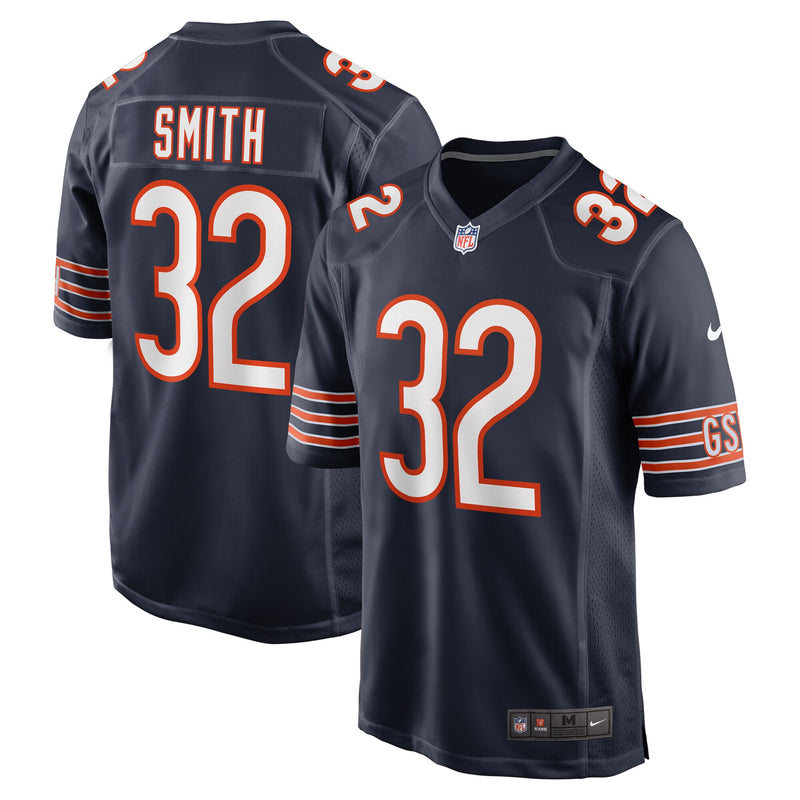 Terell Smith Chicago Bears Football Jersey, Navy Game Sportswear Jersey Shirt, Lightweight Breathable Athletic Jersey, Casual Gift for Men