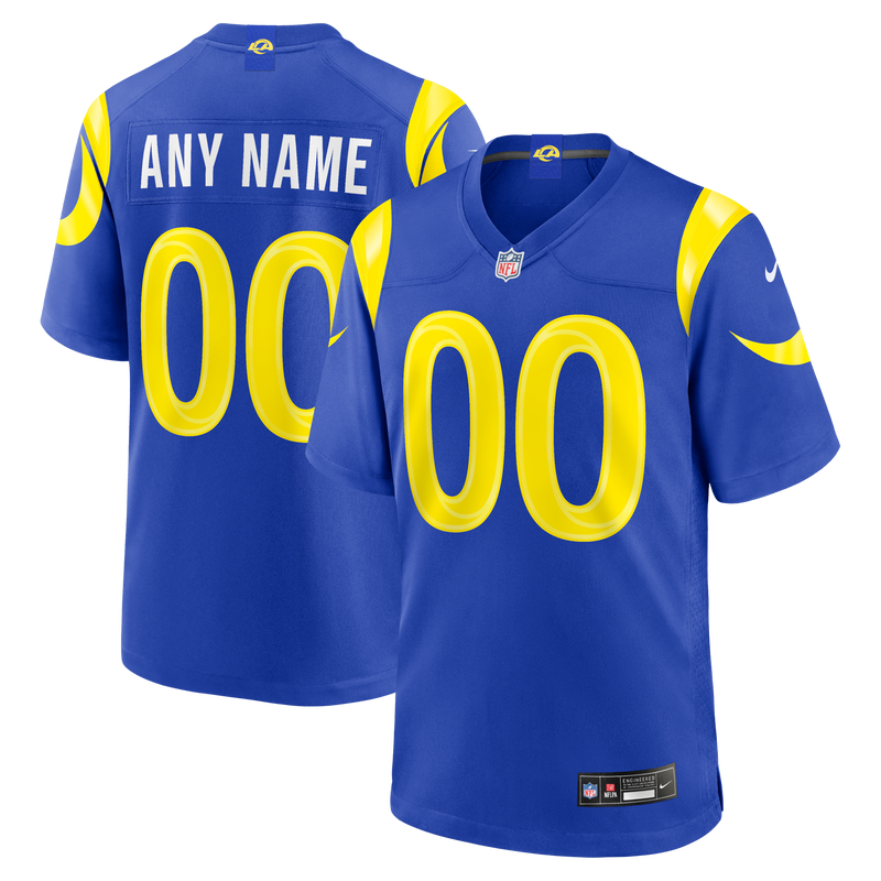 Los Angeles Rams Football Jersey, Royal Sportswear Jersey Shirt, Lightweight Breathable Athletic Jersey, Casual Gift for Men, Style 203933480