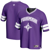 Furman Paladins Football Jersey, Purple Sportswear Jersey Shirt, Lightweight Breathable Athletic Jersey, Casual Gift for Men, Style 202414557