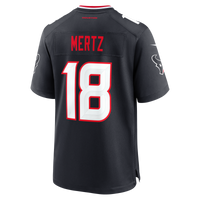 Graham Mertz Houston Texans Football Jersey, Navy Game Sportswear Jersey Shirt, Lightweight Breathable Athletic Jersey, Casual Gift for Men