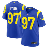 Poona Ford Los Angeles Rams Football Jersey, Sportswear Jersey Shirt, Lightweight Athletic Jersey, Casual Gift for Men, Style 204505591