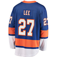 Anders Lee New York Islanders Hockey Jersey, Royal Breakaway Sportswear Jersey Shirt, Long Sleeve Hockey Sweater Jersey, Casual Gift for Men