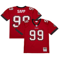 Warren Sapp Tampa Bay Buccaneers Football Jersey, Red Sportswear Jersey Shirt, Lightweight Breathable Athletic Jersey, Casual Gift for Men