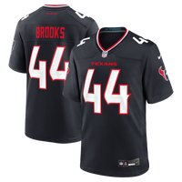 British Brooks Houston Texans Football Jersey, Navy Game Sportswear Jersey Shirt, Lightweight Breathable Athletic Jersey, Casual Gift for Men