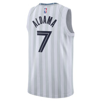Santi Aldama Memphis Grizzlies Basketball Jersey, Gray Swingman Sportswear Jersey Shirt, Sleeveless Athletic Tank Jersey, Casual Gift for Men