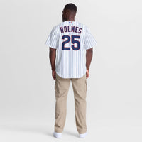 Clay Holmes Chicago Cubs Baseball Jersey, White Replica Sportswear Jersey Shirt, Lightweight Breathable Athletic Jersey, Casual Gift for Men