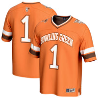 Bowling Green St. Falcons Football Jersey, Orange Fashion Sportswear Jersey Shirt, Lightweight Breathable Athletic Jersey, Casual Gift for Men