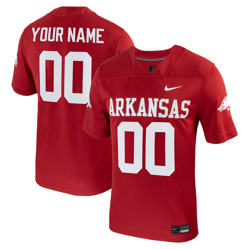 Arkansas Razorbacks Football Jersey, Cardinal Game Sportswear Jersey Shirt, Lightweight Breathable Athletic Jersey, Casual Gift for Men