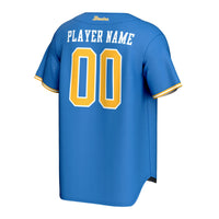 UCLA Bruins Baseball Jersey, Blue Fashion Sportswear Jersey Shirt, Lightweight Breathable Athletic Jersey, Casual Gift for Men, Style 204077141