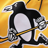 Pittsburgh Penguins Hockey Jersey, Gold Sportswear Jersey Shirt, Long Sleeve Hockey Sweater Jersey, Casual Gift for Men, Style 203134977