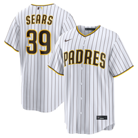 JP Sears San Diego Padres Baseball Jersey, White Replica Sportswear Jersey Shirt, Lightweight Breathable Athletic Jersey, Casual Gift for Men