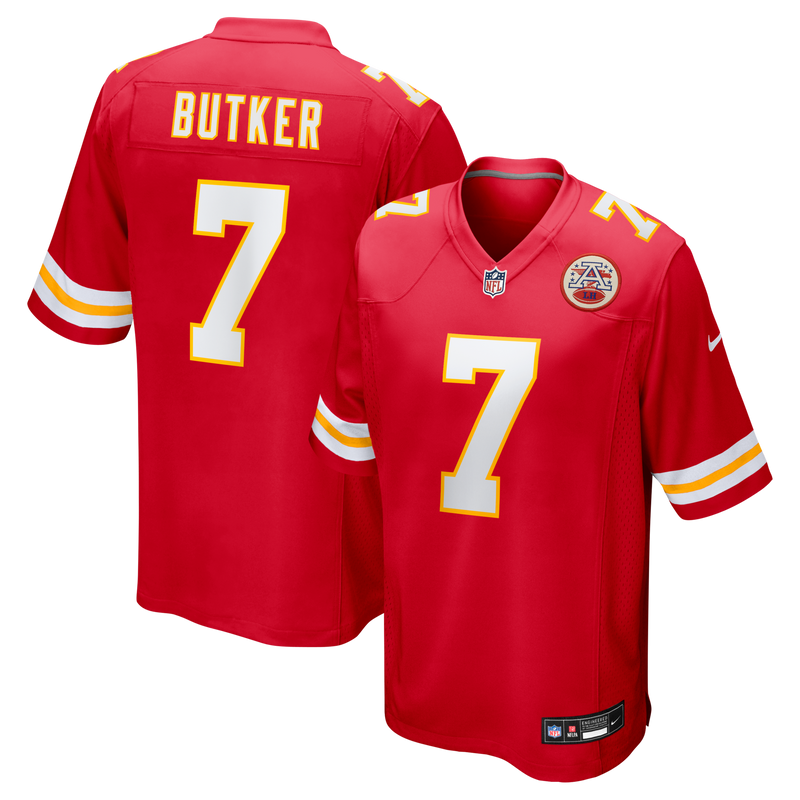 Harrison Butker Kansas City Chiefs Football Jersey, Red Sportswear Jersey Shirt, Lightweight Breathable Athletic Jersey, Casual Gift for Men