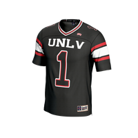 UNLV Rebels Football Jersey, Black Fashion Lightweight Sportswear Jersey Shirt, Lightweight Breathable Athletic Jersey, Casual Gift for Men