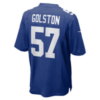 Chauncey Golston New York Giants Football Jersey, Royal Sportswear Jersey Shirt, Lightweight Breathable Athletic Jersey, Casual Gift for Men