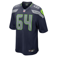 Christian Haynes Seattle Seahawks Football Jersey, Navy Sportswear Jersey Shirt, Lightweight Breathable Athletic Jersey, Casual Gift for Men