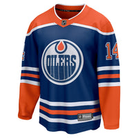 Mattias Ekholm Edmonton Oilers Hockey Jersey, Royal Breakaway Sportswear Jersey Shirt, Long Sleeve Hockey Sweater Jersey, Casual Gift for Men