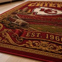 KC Arrowhead Medallion - Ornamental Heritage Floor Composition
