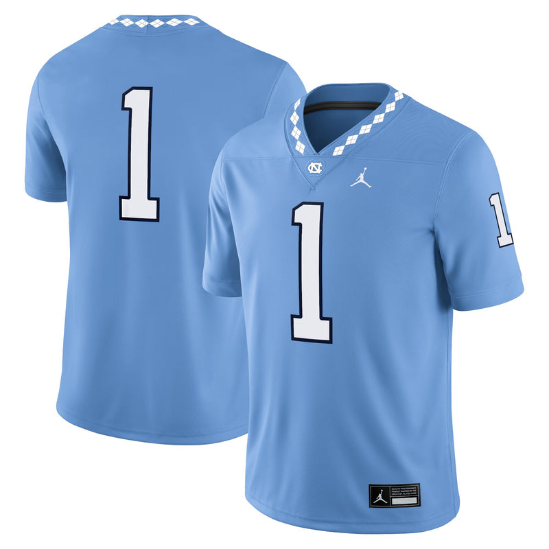 North Carolina Tar Heels Football Jersey, Sportswear Jersey Shirt, Lightweight Breathable Athletic Jersey, Casual Gift for Men, Style 200894224