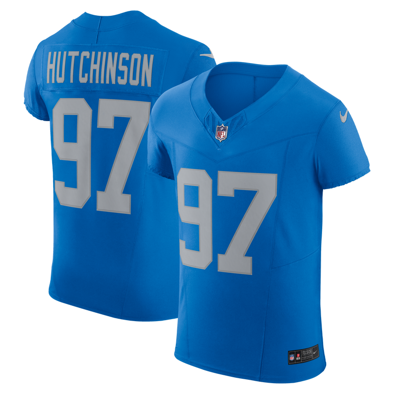 Aidan Hutchinson Detroit Lions Football Jersey, Sportswear Jersey Shirt, Lightweight Athletic Jersey, Casual Gift for Men, Style 200596778