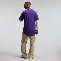 Colorado Rockies Baseball Jersey, Purple Authentic Sportswear Jersey Shirt, Lightweight Breathable Athletic Jersey, Casual Gift for Men